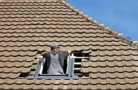Pose de velux - Mastaing